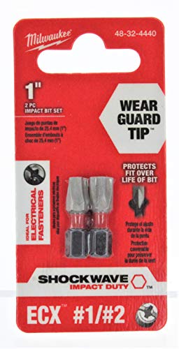 Milwaukee 48-32-4440 Insert bit Ecx 1/4Hex 2 Pack