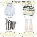 Drunmist 30PCS Beekeeping Supplies,Bee Keeping Starter Kit, Beekeeping Suit, Jacket,Bee Hive Equipment,Beekeeping Tools and Supplies Bee Keeping Supplies-All for Beekeepers