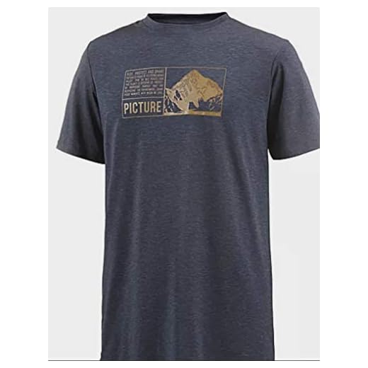 Picture Kase o - Camiseta de, Color Negro, Tamaño Medium