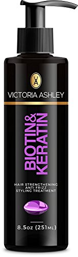 Victoria Ashley Hair Loss Treatment –Strengthens & Repairs Hair Cuticles for Renewed, Vigorous Hair Regrowth. Biotin + Keratin. Exclusive & Safe Formula for All Hair Types.