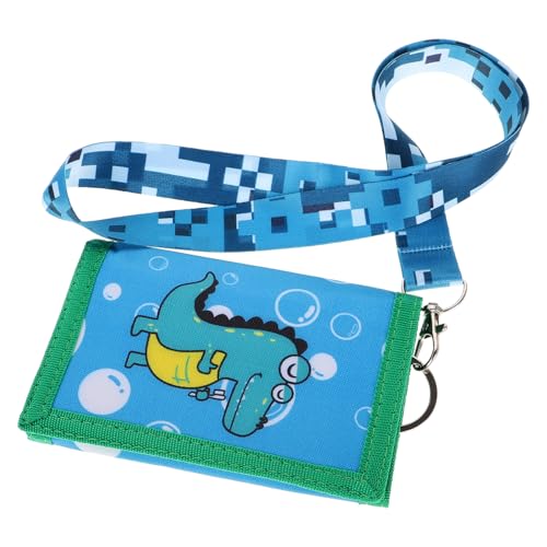 Billetera con cordón adolescentes cartera colgar dibujos animados monedero escolar