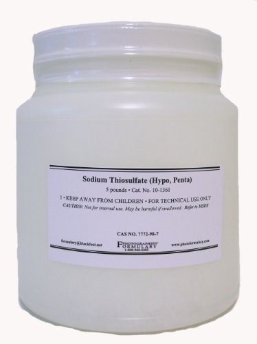 Photographers' Formulary 10-1361 Sodium Thiosulfate, Penta 5-pounds