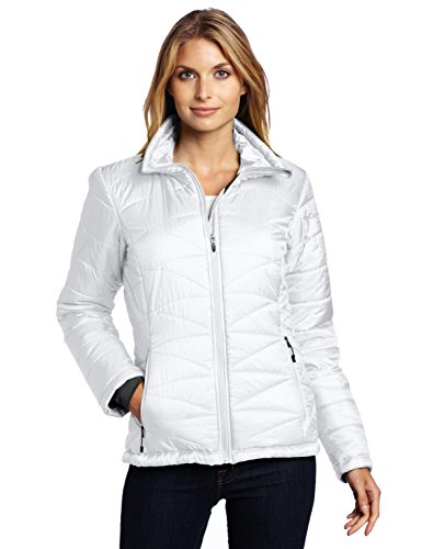 Columbia Womens Morning Light Quilted Jacket (S, White)