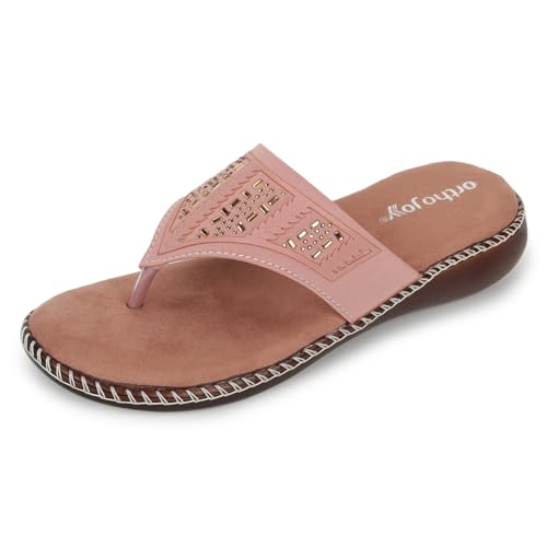 Image of ORTHO JOY doctor Footwear for women|| Fancy Footwear For Women || Orthopedic Women's Fancy Slipper /Sandal For Women