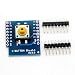 Produktbild leonBonnie Button Shield für WeMos D1 Mini-Knopf mit 4 normalen Pins, 3,3 V, Blau