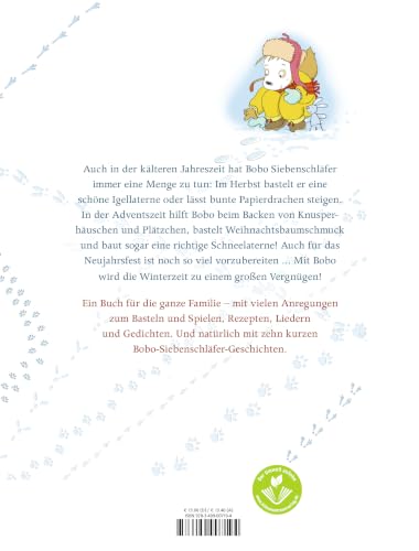 Bobo Siebenschläfer: Hurra, es schneit!: Mit 10 kurzen Geschichten zum Vorlesen und zahlreichen Mitmachideen (Bobo Siebenschläfer: Kindergarten-Beschäftigungsbücher, Band 1)