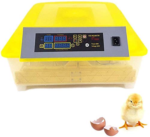 SYue Incubators for Hatching Eggs Automatic Turning Digital Temperature Control Poultry Hatcher 48 Eggs for Chickens Birds Ducks