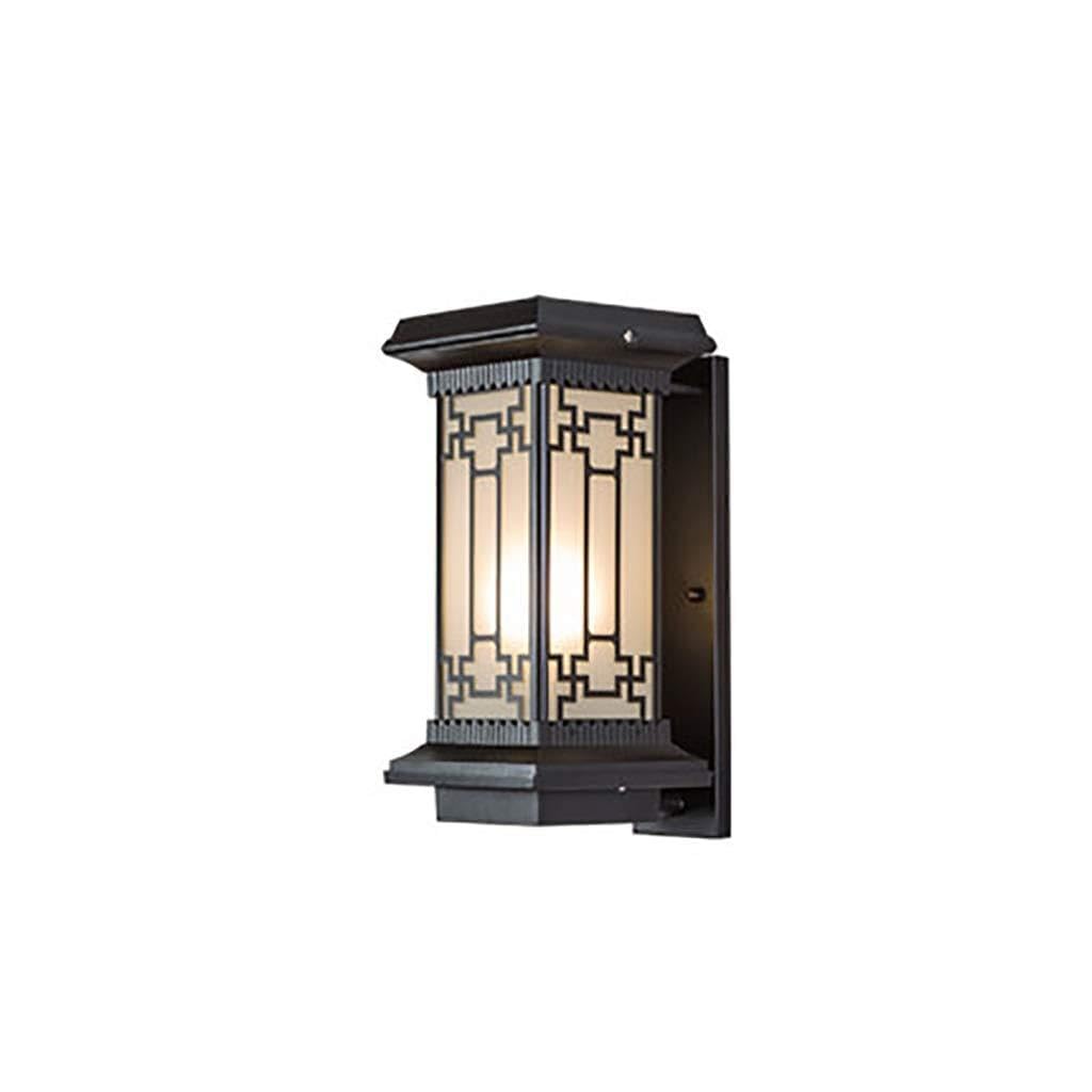 HynJGih Solar Wall Lights Balcony Corridor Aisle Wall Lights Outdoor Courtyard Pillars Door Lights Chinese Indoor Exterior Wall Lights(M)