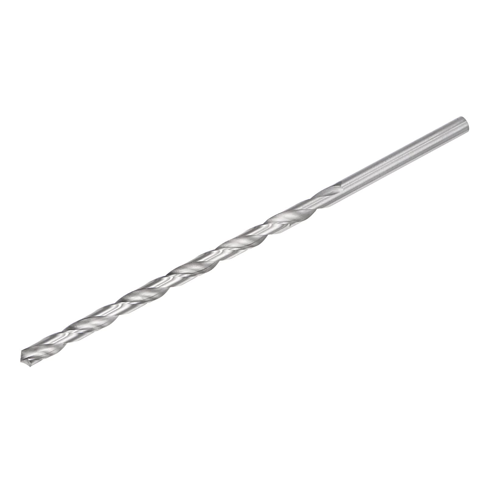 sourcing map Foret hélicoïdal Perceuse Pointe, Haute Vitesse Acier Extra Long Foret 10,5x300mm
