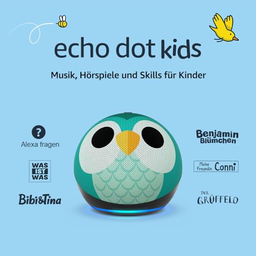 Echo Dot (Neueste Generation) Kids | Smarter WLAN- und Bluetooth-...