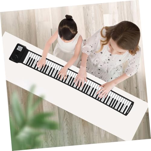 TOYANDONA 88 Rouleaux Clavier De Piano Roulé À La Main À 88 Touches Piano Enroulable Pliable Piano Roulé À La Main Piano Portable Piano Électronique Enroulable Piano Électronique Portable - Les Beatles, Paul McCartney, John Lennon, RIngo Starr, George Harrison TOYANDONA 88 Rouleaux Clavier De Piano Roulé À La Main À 88 Touches Piano Enroulable Pliable Piano Roulé À La Main Piano Portable Piano Électronique Enroulable Piano Électronique Portable – Image 7