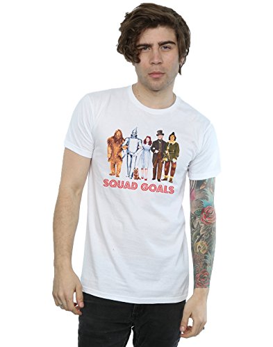 Image of Wizard of Oz The Men's Squad Goals T-Shirt XXX-Large White