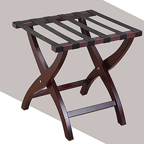OGMOYT Wooden Luggage Rack for Hotels and Travelers