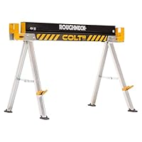 ROUGHNECK® Colt 575S Chevalet de sciage en acier robuste avec capacité de 500 kg pour le travail du bois et la construction