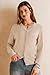 Arach&Cloz Womens Cardigan Sweaters 2026 Soft Layering Essential Knit Long Sleeve Button Down Lightweight Top Fashion Outfits Summer Spring Business Casual Work Cropped Cardigans Apricot M