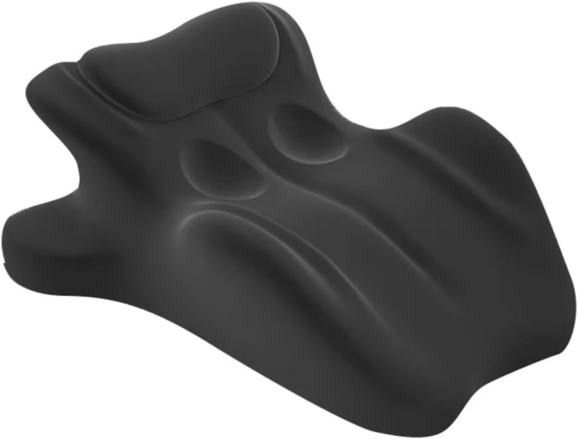 2026 New 27° Couple Pillow for Enhanced Privacy & Comfort – Ergonomic Memory Foam Cushion for Partners(Black)