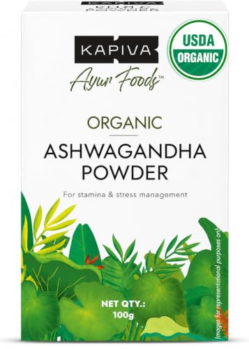 Kapiva Organic Ashwagandha Powder Pack of 2 · 100 g (200 g total) - Image 2