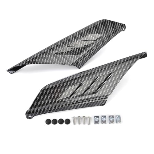 Kit carénage aile aérodynamique ZX-4R 2023-2025 becquet arrière moto aspect carbone premium