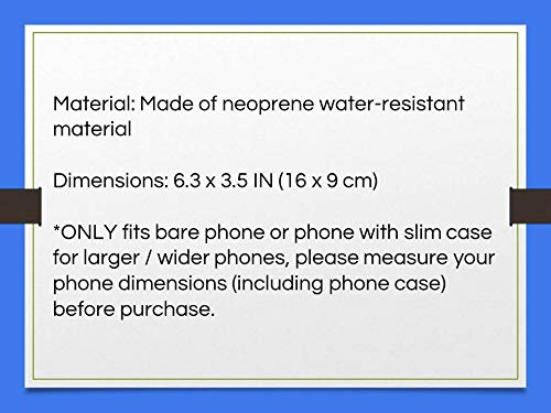 Tainada Shockproof Smartphone Neoprene Sleeve Carry Bag Pouch With Neck Lanyard & Carabiner For Iphone 14/13 Pro Max; Samsung S22+, A13, S21 Fe; Google Pixel 7, 6A; Tcl A30 (Multi-Geometry Pattern) #TOP1