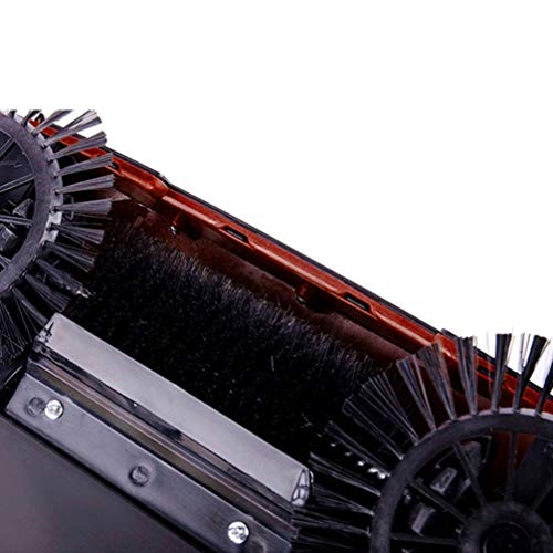 Didiseaon Hand Push Carpet Sweeper Indoor Floor Cleaner 360° Multi- Function Rotating Floor Cleaning Mop For Home Carpet Cleaning (Red) #TOP2