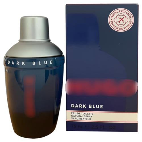 Image of Dark Blue EDT 75ml - Oriental And Spicy, This Fragrance Has Vibrant Bursts Of Citrus Notes That Develop Into A Warm, Aromatic Masculine Scent.