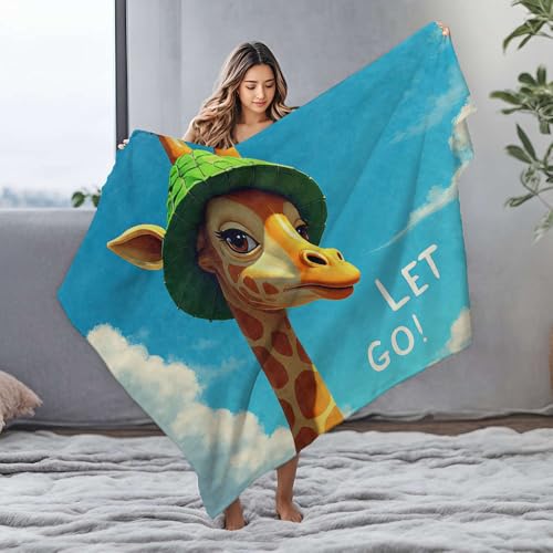 Couverture girafe Let Go pour apporter joie et réconfort à la maison