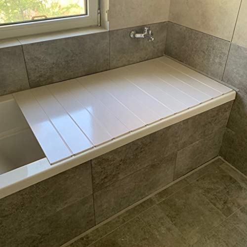 Cubierta de la bañera antipolvo para solucionar la limpieza diaria del baño 6