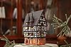 Colección de Casas de Pueblo de Cerámica - Miniatura Artesanal Coleccionable del Ayuntamiento de Alsfeld, Casa Alemana en Miniatura - Portavelas de Té B210N* 4