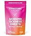 Pink Stork Morning Sickness Sweets: Mango Ginger Flavor, USDA Organic Hard Lozenges + Vitamin B6 -Relieves Nausea, Gluten-Free, Non-GMO and Preservative Free, -30 Individually Wrapped Sweets