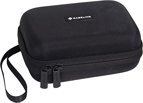 Caseling Hard Carrying Gps Case For Up To 5-Inch Screens. For Garmin Nuvi, Tomtom, Magellan, Gps – Mesh Pocket For Usb Cable And Car Charger - Black #TOP6