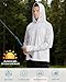 FISHEAL Men's Performance Fishing Hoodies with Thumbholes, UPF 50+ Long Sleeve UV Sun Protection Shirts Quick-Dry Athletic Hoodie