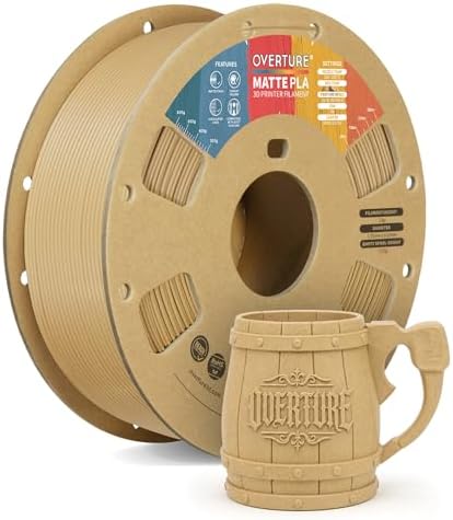 OVERTURE PLA Matte Wood 1.00kg
