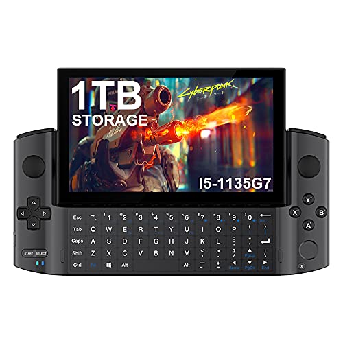 GPD Win 3-5.5 Inches Mini Handheld Video Game Console GamePlayer Windows 10 Laptop UMPC 1280x720 Touch Screen Tablet PC CPU Intel i5 I7 Processor,16GB LPDDR4,1TB NVMe SSD (CPU: Intel Core i5-1135G7)