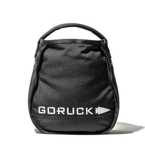 GORUCK 44LB / 20KG Sand Kettlebells Weight for Fitness & Body Workout for Men & Women - for Weightlifting Dumbbell & Yoga - for Home & Gym Training
