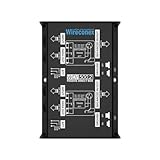 Direct Box Passivo Duplo Wireconex WDI 500.2 Casador de impedância