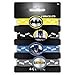Unique Batman Stretchy Bracelets (Pack of 4) - Ideal for Kids Birthdays & Parties