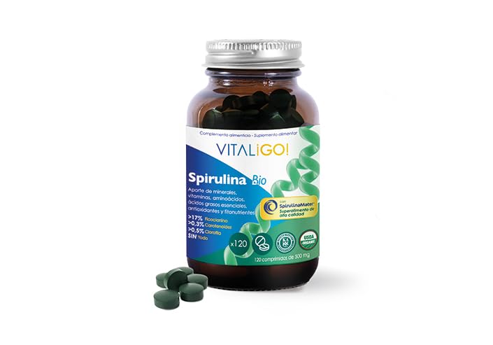 Spirulina 500mg 120 comprimidos Vital¡go!