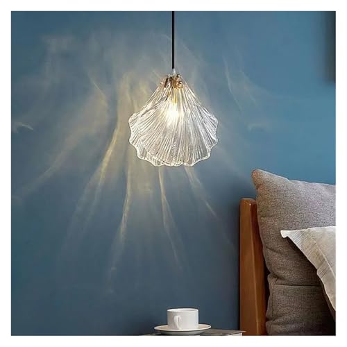 Suspension en verre style perle pour eclairage de chambre et chevet