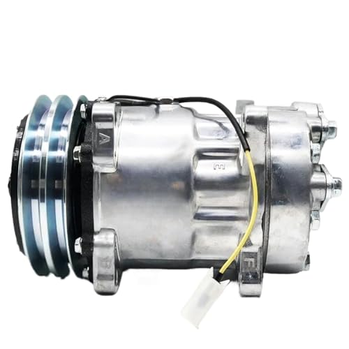 Compresseur de climatisation pour chargeuse Volvo VOE11412632 SD7H15 14518640