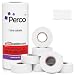 Perco 1 Line White Labels - 1 Sleeve, 8,000 Blank Price & Date Gun Labels for Perco 1 Line Price and Date Guns - Bonus Ink Roll