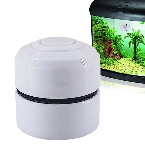 Jildouf Cepillo para tanque de peces, limpiador magnético para cristales de acuario, raspadores de limpieza de algas, buen magnético para limpiar ventanas de vidrio y peceras