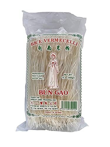 Caf Premium Vermicelli Noodles, Vermicelli Rice Noodles, Bun Gao, 14 Oz Gluten Free (1) #TOP29