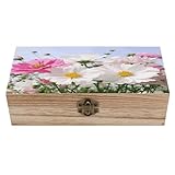 Diseño exquisito: la caja presenta un patrón hermoso y único y una mano de obra exquisita, creando una apariencia vintage y refinada.