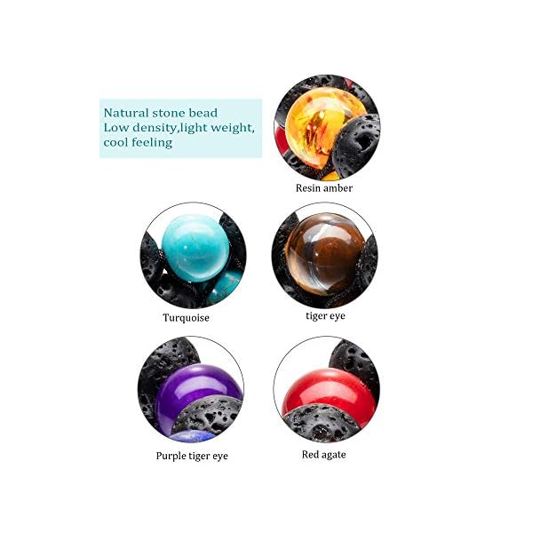 Adjustable-Lava-Rock-Stone-Essential-Oil-Diffuser-Bracelet-Braided-Rope-Stone-Yoga-Beads-Bracelets-for-Men-Women Essential Oil Bracelet for Men Diffuser Stone Lava Bracelet Adjustable Beads Bracelets for Aromatherapy Men Women Gifts