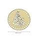 PZRT 1 Set Circular Wood Slice Cross Stitch Accessories - Circular Wooden Basket Base Crochet Hook Knitting Bottom Plate Handmade DIY Craft Bag