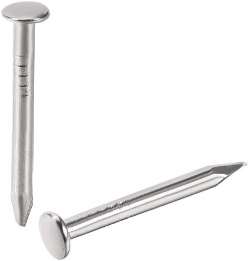 Uxcell Small Tiny Hardware Nails Carbon Steel 1.2X10mm(DXL