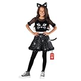 Morph Black Cat Costume For Girls, Cat Costumes For Kids, Cats Fancy Dress Kid, Kids Halloween Costumes, Medium