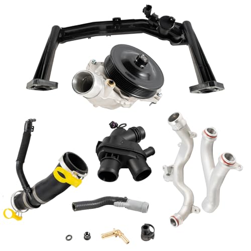 Cooling System Replace Kit Compatible with 2010-2020 Jaguar & Land