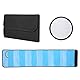 Bindpo Filteretui, stoßfeste Nylon-Kamera Filterlinsenbeutel 12 Steckplätze Filterlinsenbeutel Fotografie Filter-Tragetasche für 82 mm runde oder quadratische Filter