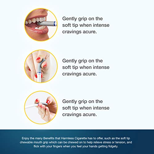 QuitGo Smokking | New - Safe & Natural Cigarate Replacement to Help Stop Cravings with Therapeutic Remedy | 100% Satisfying, Smoke-Free, NicoTin-Free - Made in USA (Oxygen) - Thumbnail 3
